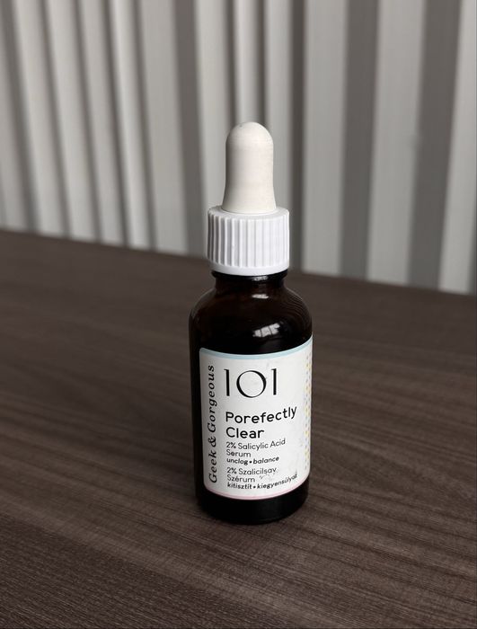 Geek & Gorgeous 101 Porefectly Clear 2% Salicylic Acid Serum.