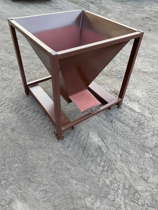 Kosz zasypowy, kosz przyjęciowy, bufor, paczkarka, zasobnik, separator