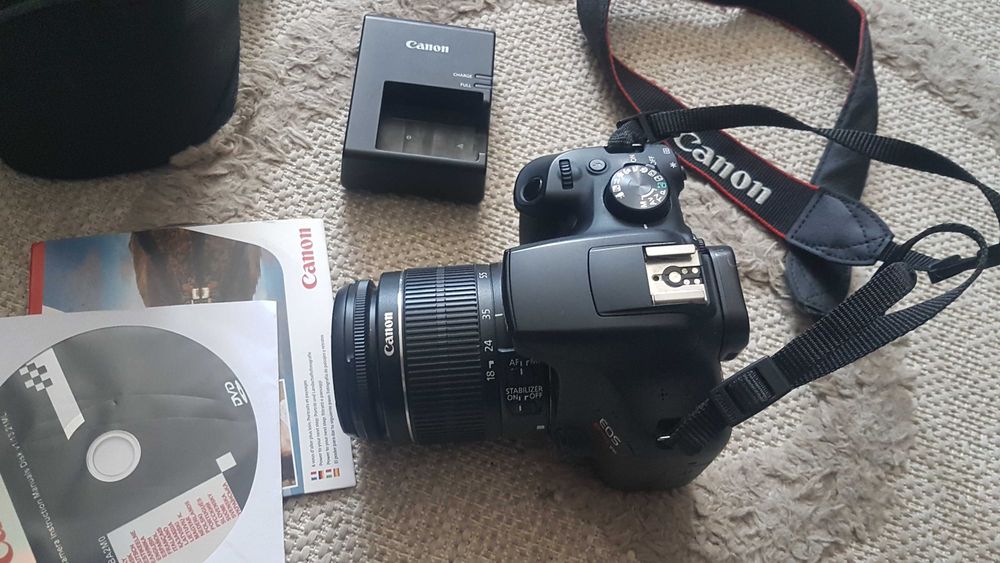 CANON EOS 1300D Rebel T6+ Obiektyw Canon EFS 18-55mm