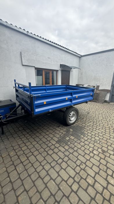 Прицеп до трактора. Прицеп до міні трактора. Причіп. Прицеп 1ПТС2