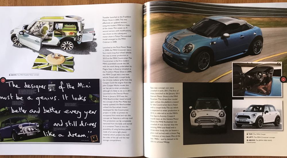 Mini Motoring Magic 50 Years of Mini (Livro+DVD)