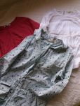 Bluzeczki Zara, H&M, Cubus 140