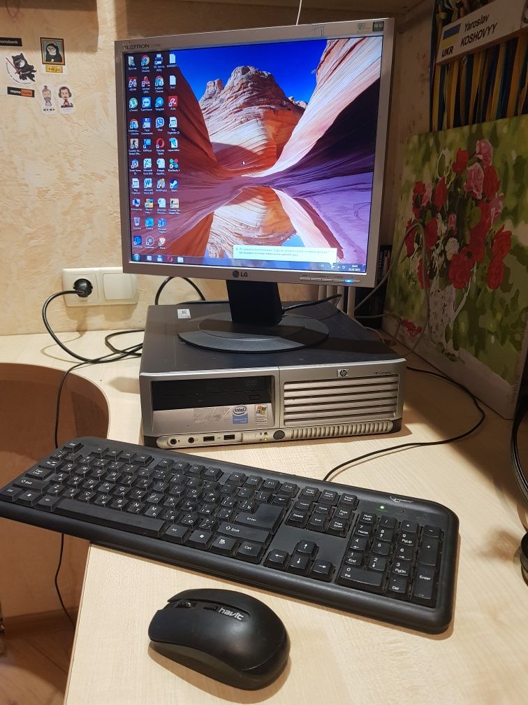 Продам НР Compaq, Ssd 240, Lg17