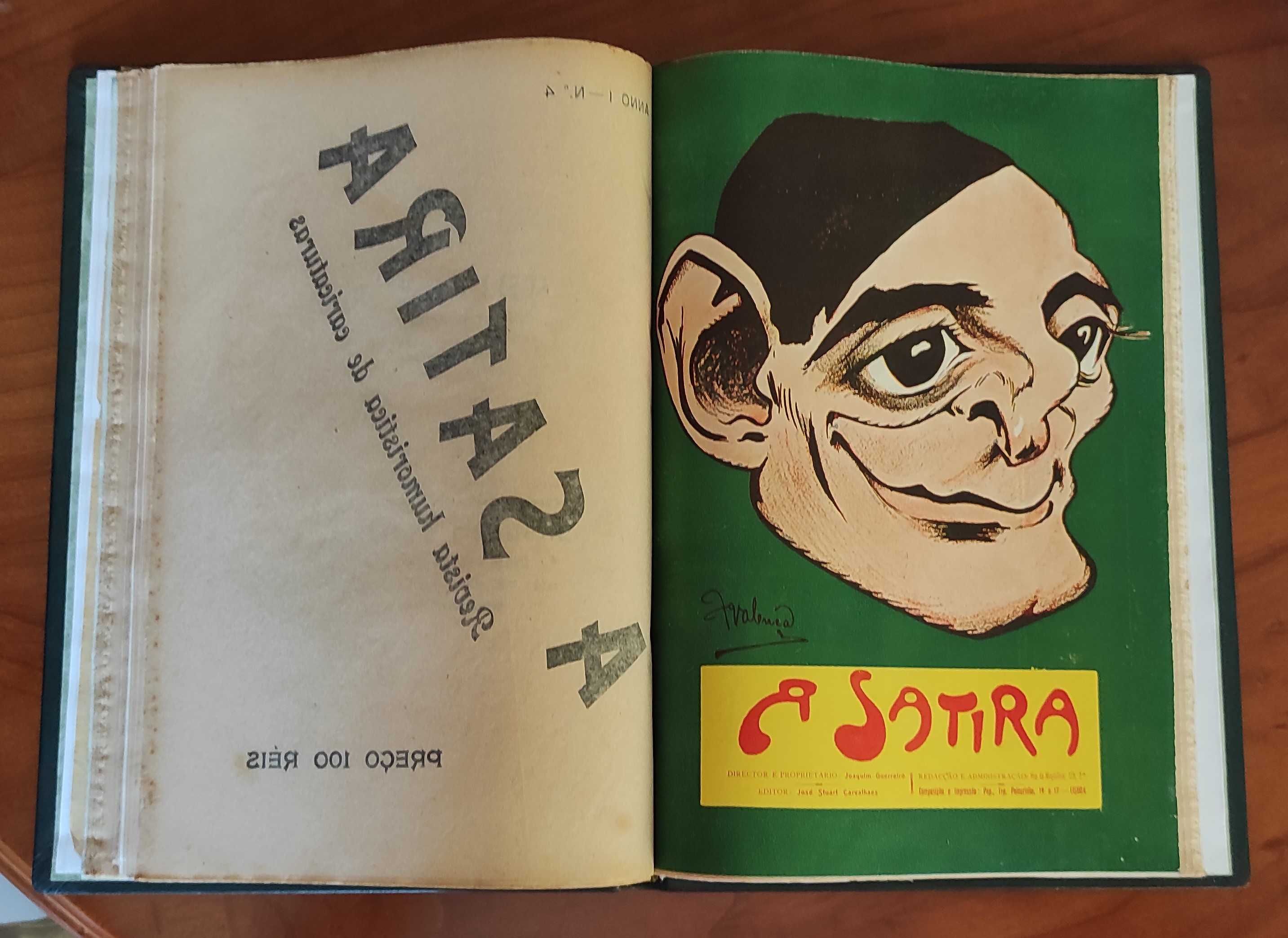 A Sátira. Revista Humorística de Caricsturas