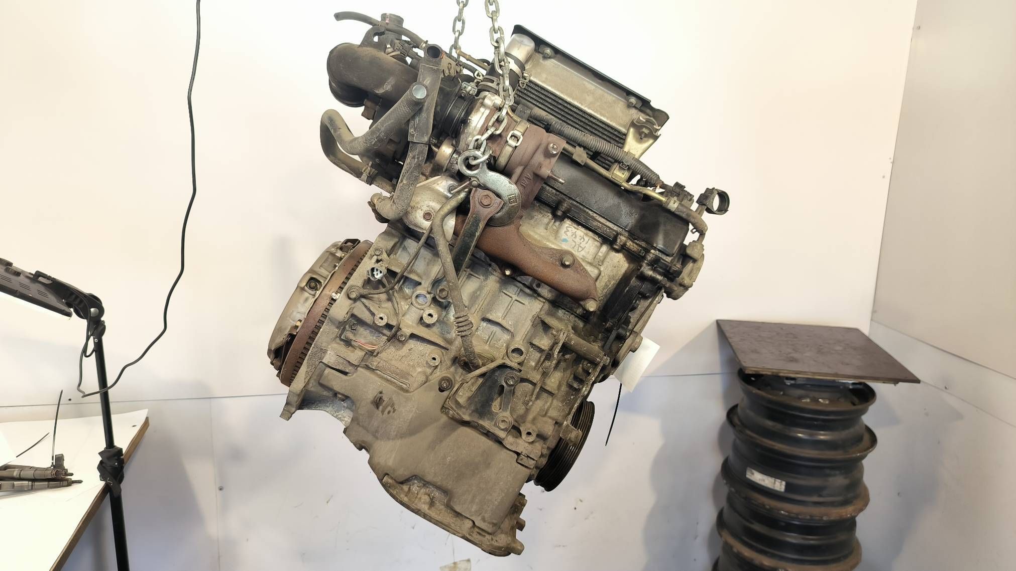 SILNIK KOMPLETNY TOYOTA YARIS I 1ND-P52A 1.4 D4D 75KM