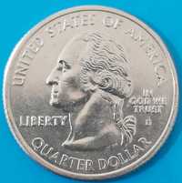 1/4 Dólar de 2004 * D, do Estado Texas, USA