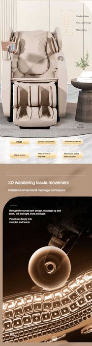 Fotel masujący VELRO K5, funkcja SL-TRACK ! RATY 0%, salon sprzedaży