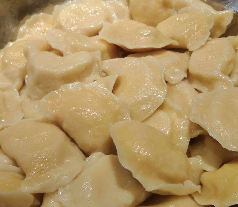 Pierogi domowej roboty.  Вареники домашні.