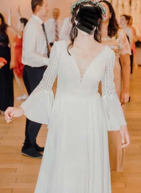 Suknia ślubna boho Herve Paris Valreas