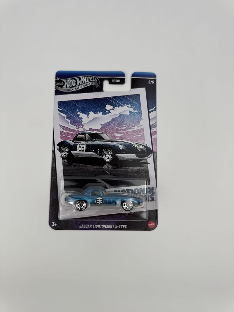 Hot Wheels National Icons Silver Series zestaw 5 aut