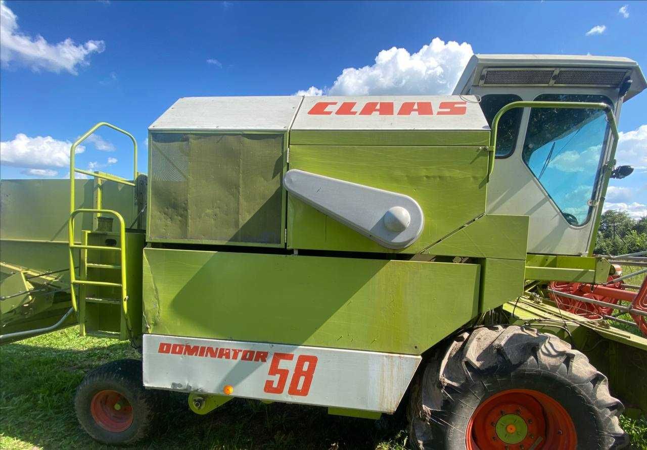 Комбайн ,claas dominator 58