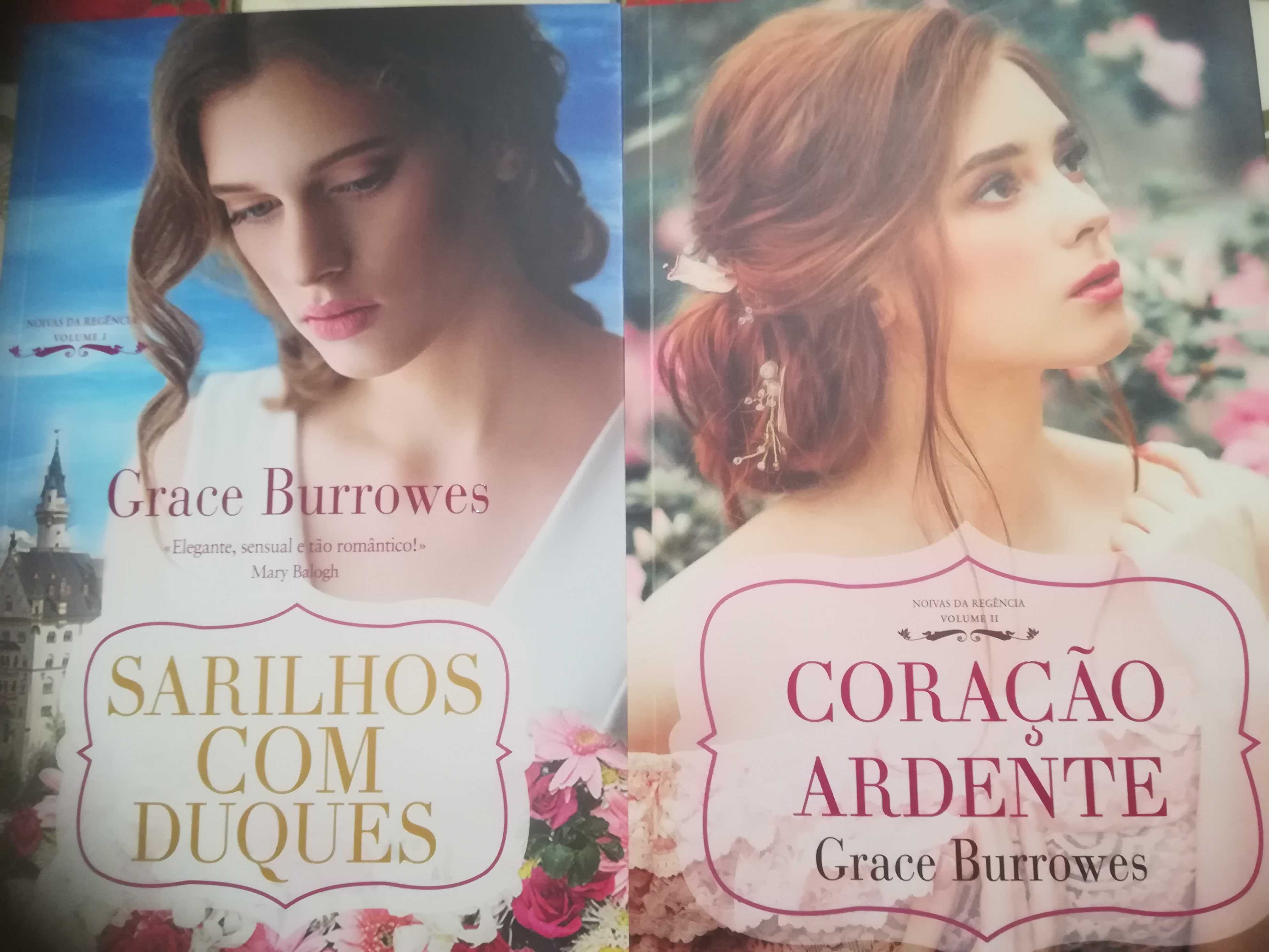 Livros Grace Burrowes Noivas da Regência volume 1 e 2