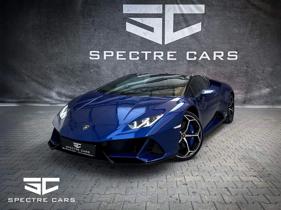 Lamborghini Huracan V10 640KM AWD Perfekcyjny / Blu Nethuns / Alcantara