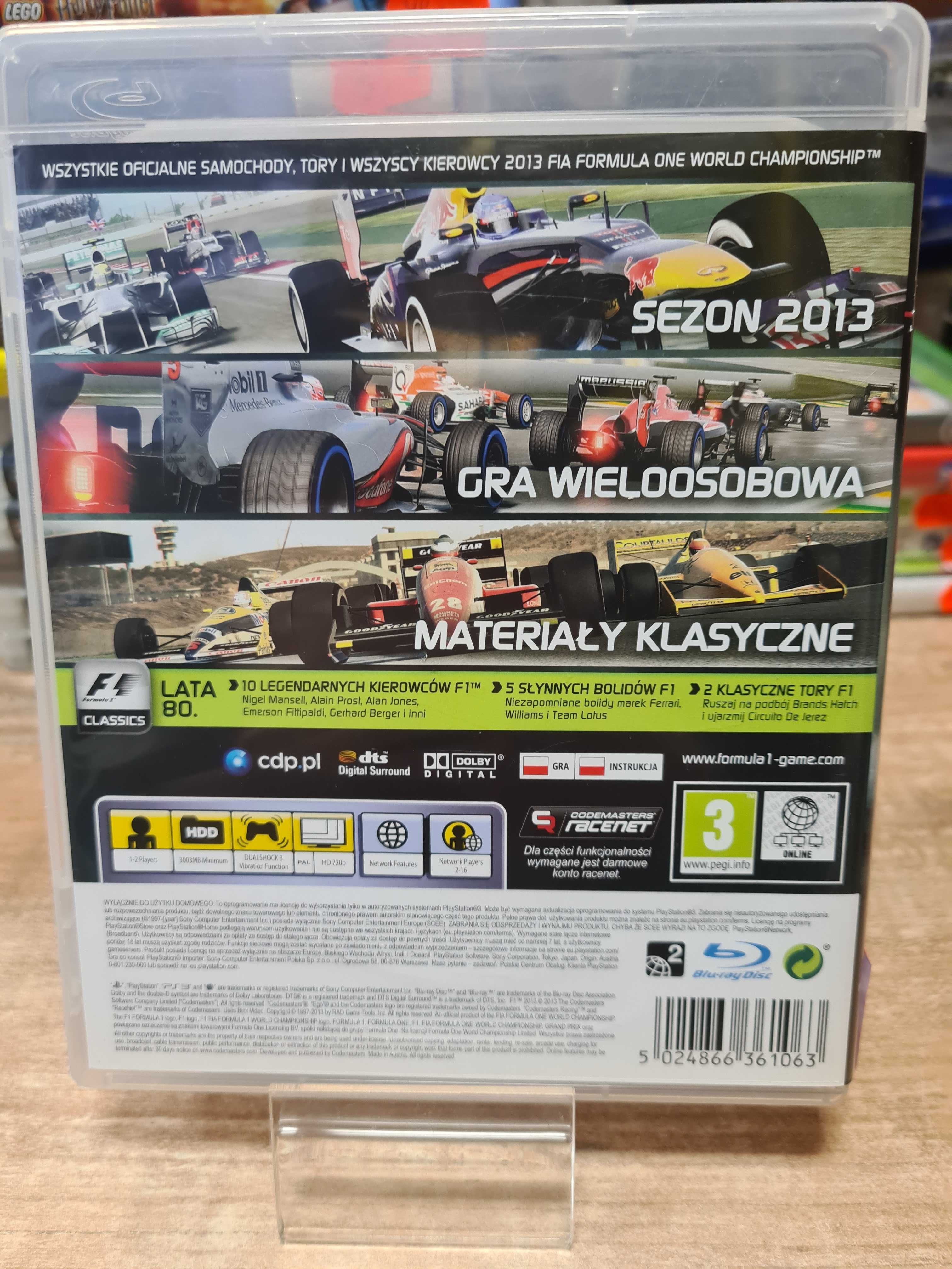 F1 2013 PS3, Sklep Wysyłka Wymiana