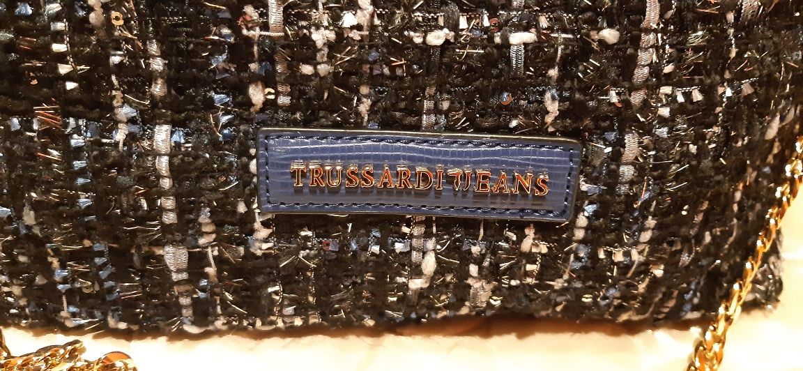 Elegancka torebka trussardi jeans