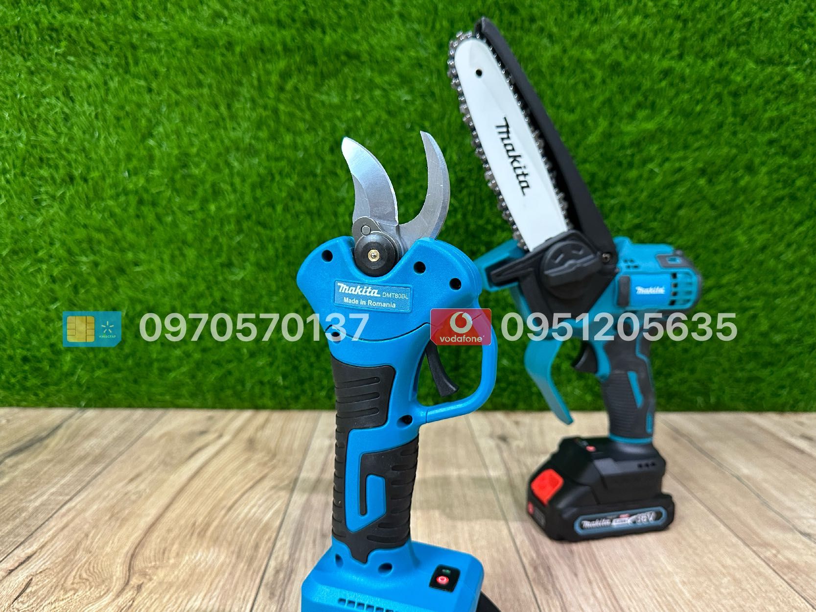 Набір 2/1 Makita Секатор DMT80BL + Міні пилка DUC325BL 2 АКБ 36V 6Ah