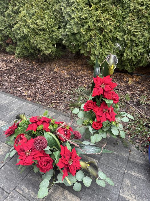 Kompozycja nagrobna komplet na cmentarz na grób