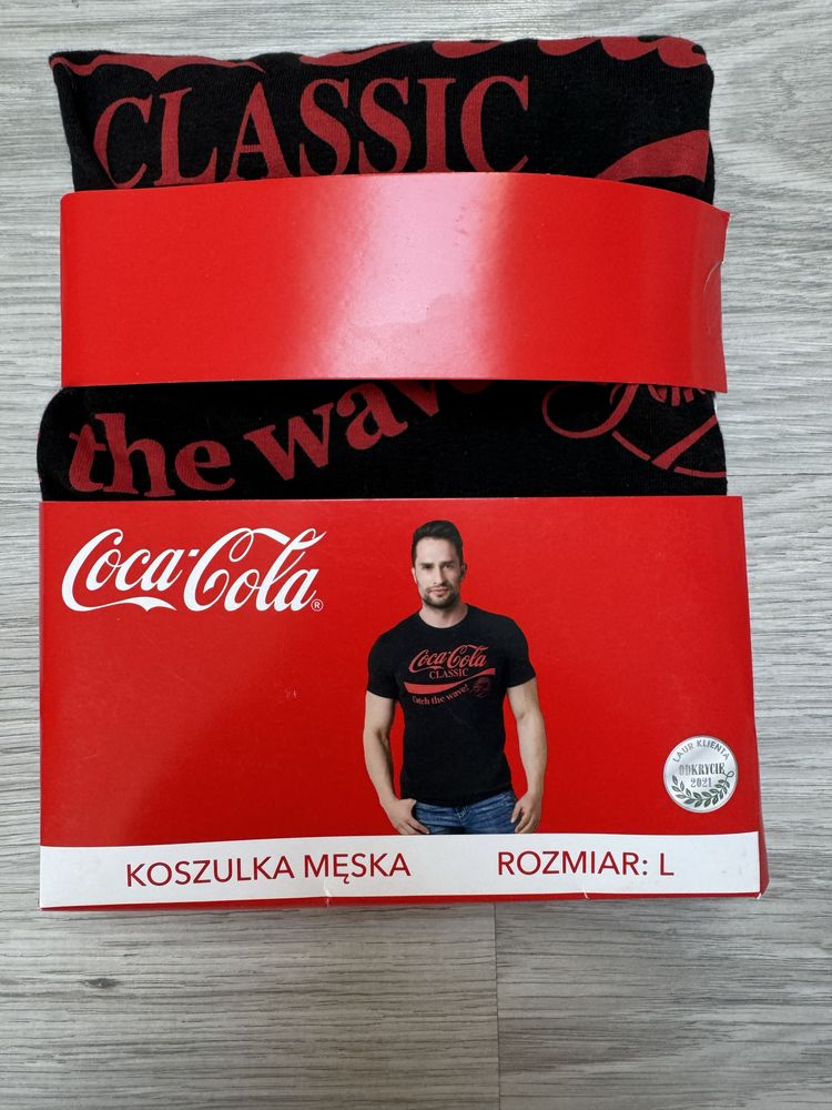 NOWA Koszulka bluzka t-shirt Coca-Cola rozmiar L