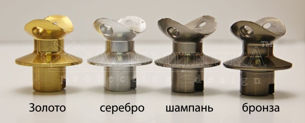 Комплектующие и профиль для алюминиевых перил