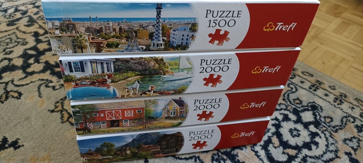 Puzzle Trefl 4 x 2000 zestaw