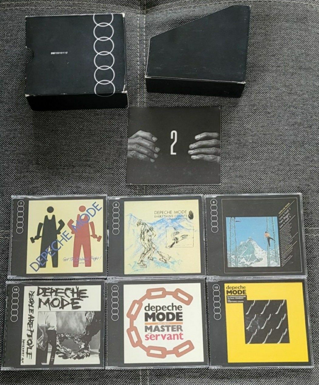 Depeche Mode Singles 2 USA Box Set CD Single 7-12