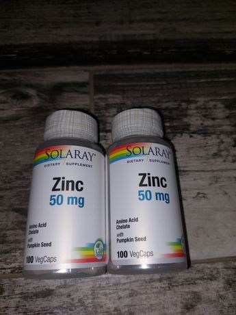 Solaray Zinc цинк, 50 мг, 100 капсул