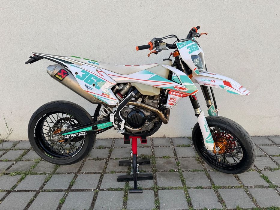 KTM Enduro KTM Exc 500 6days Akrapovic Supermoto / TRANSPORT DOKLIENTA!