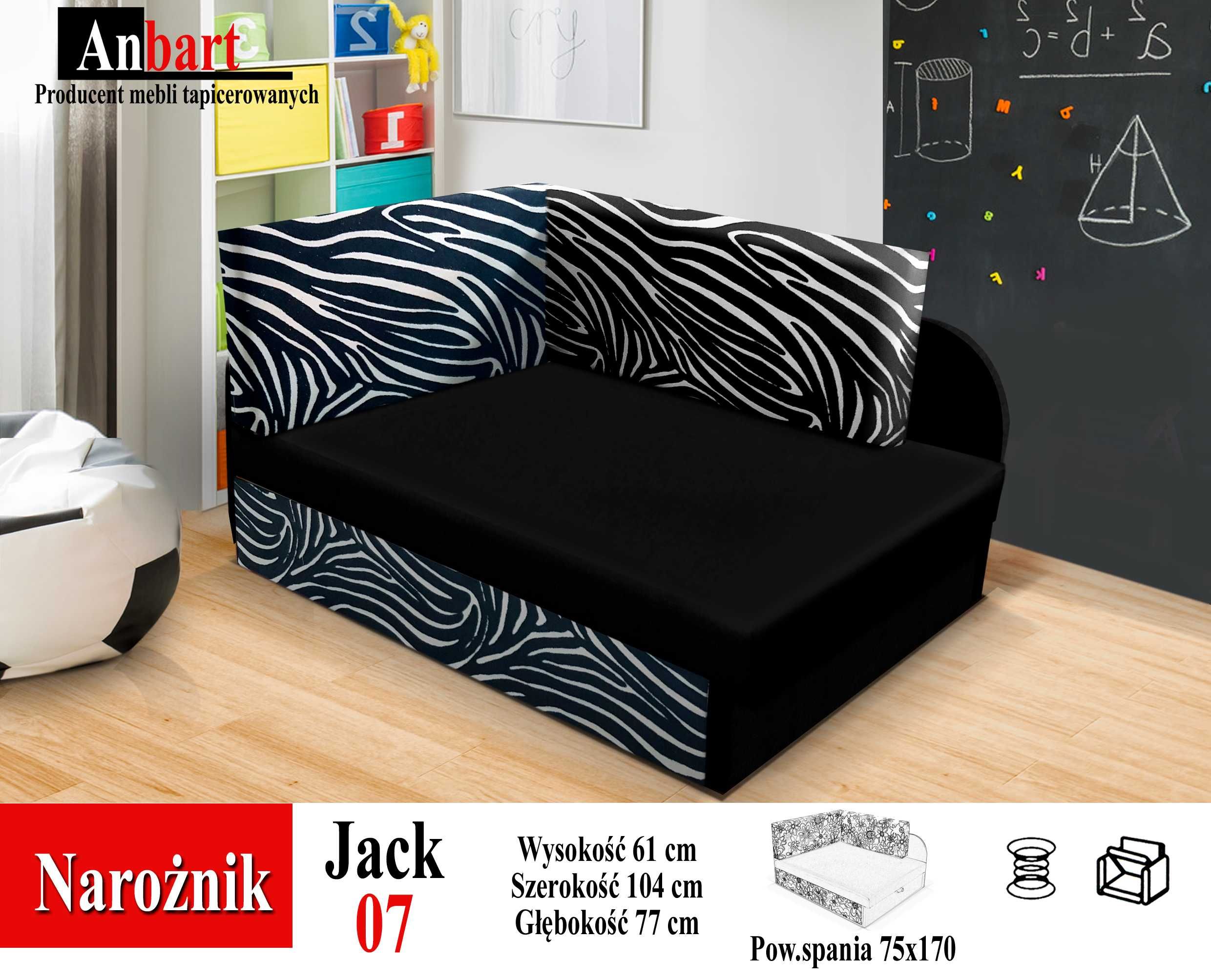 KUBUŚ Naroznik AMERYKANKA Łóżko Dziecięce Sofa