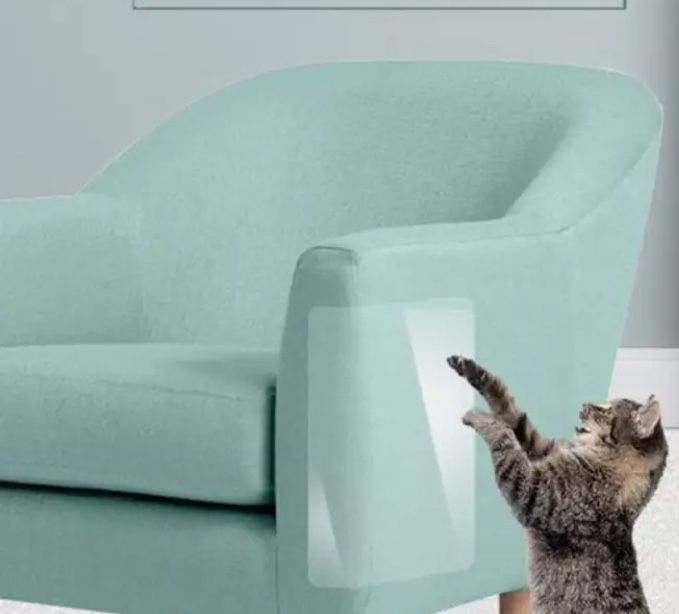 Plastico anti unhas/ treino para gato