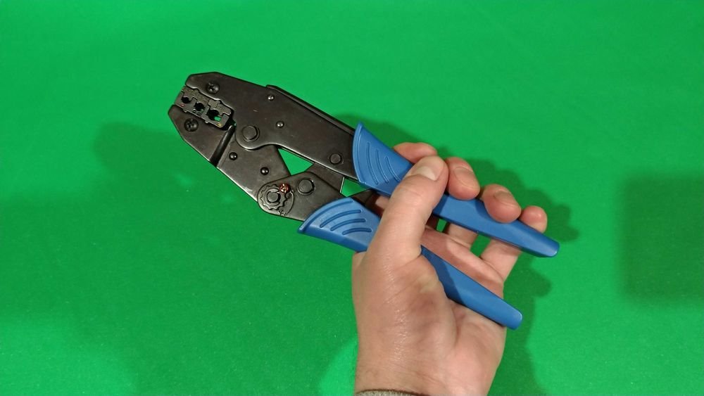 Обжимка прес клещи для изолированных клемм наконечников