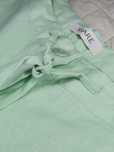 Miętowe lniane spodnie SHARE r. 46 3XL