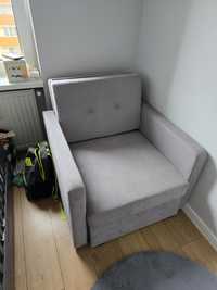 Fotel kanapa rozkładany z funkcją spania