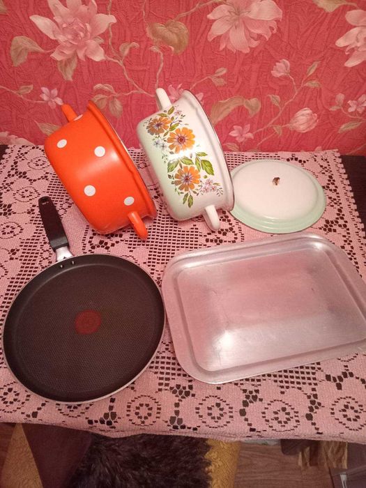 . Кастрюля . Сковородка Tefal для блинов