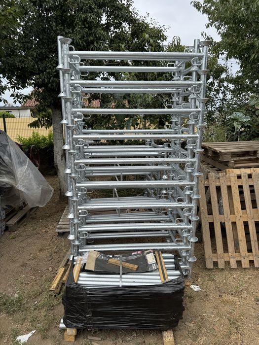 Palete porta escoras galvanizada desmontavel