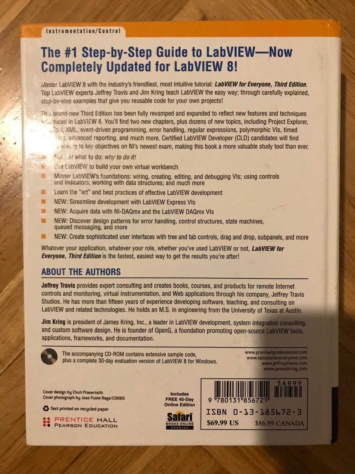 LabView for everyone Jeffrey Travis Jim Kring