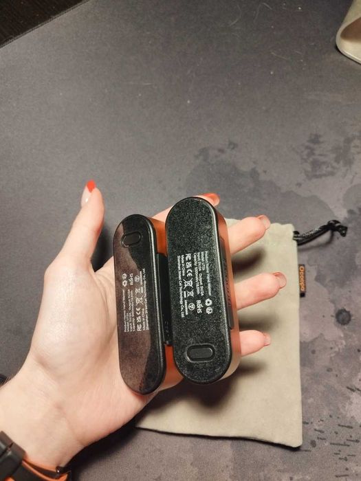 Ogrzewacz Do Rąk Elektryczny Na Zimę Powerbank Pomarańczowy