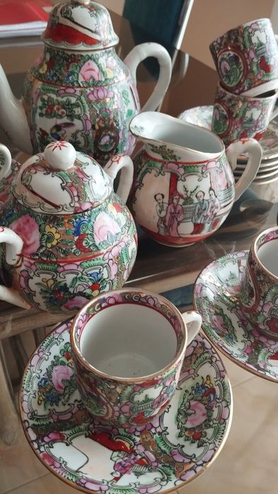 Conjunto chávenas de café