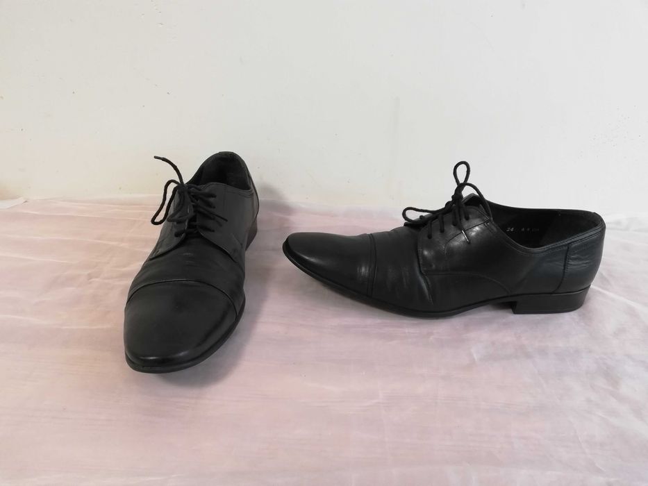 Buty wizytowe skórzane Ryłko rozmiar 44 wkładka 29 cm