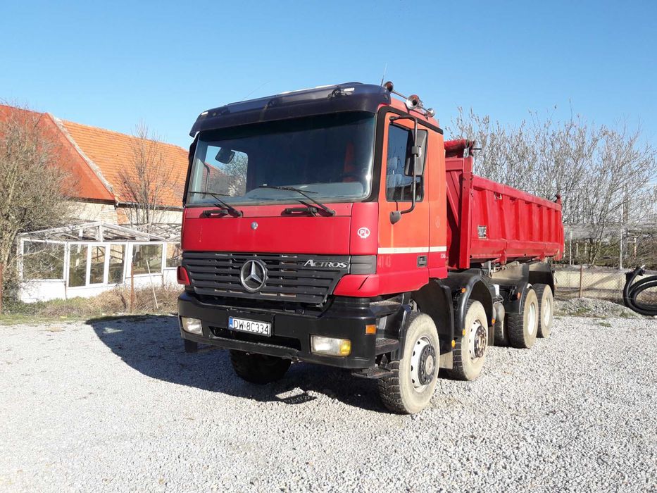 Mercedes actros 8x6 4143 hydroburta