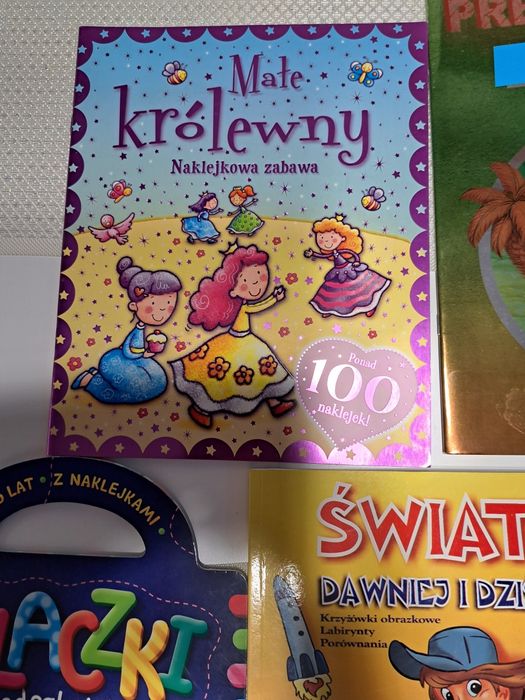 Różne książki edukacyjne zestaw tanio.