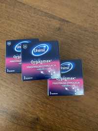 Unimil OrgazMAX Condoms 3 шт - стимулюючі