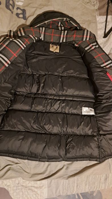 Burberry London męska długa kurtka XL, 100% oryginał