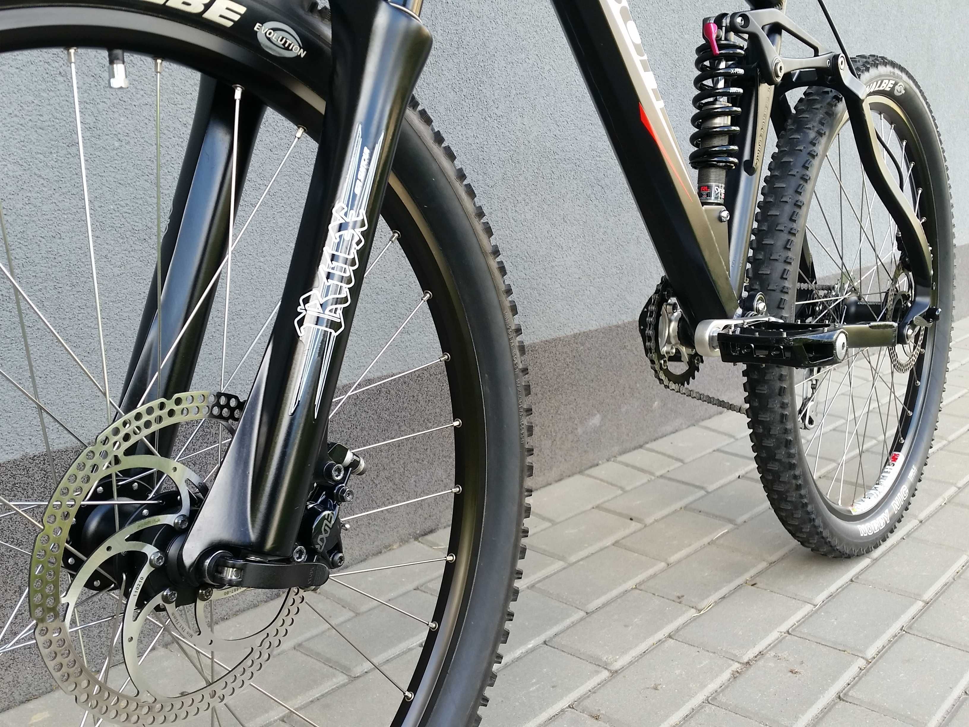 POISON Curare / 13,9kg/ Rux-S / Avid Elixir 7SL/ SRAM/ rower full MTB