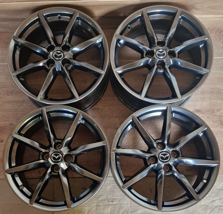 R17 4x100 диски Mazda 2 3 MX-5 Honda Civic Toyota Yaris Jazz