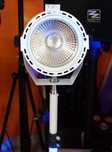 Reflektor biały LED PAR COB 30W RGB Mix kolor na Statywie + Pilot DMX
