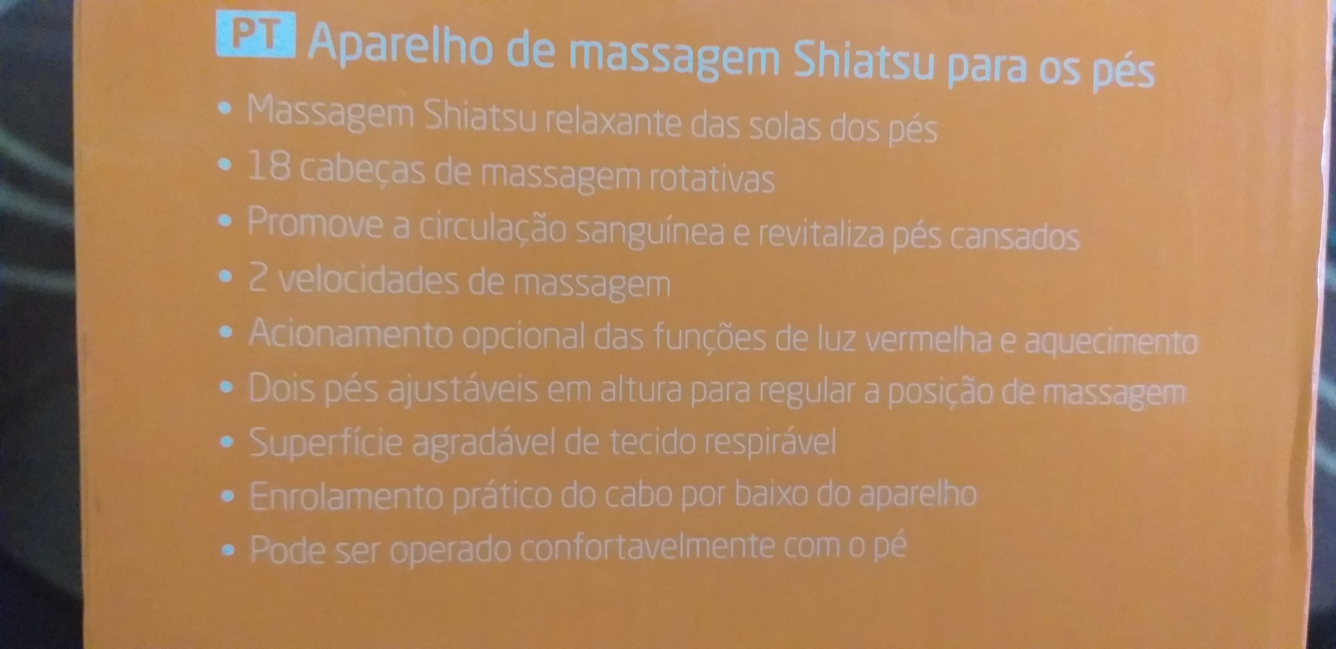 Massajador de pés shiatsu