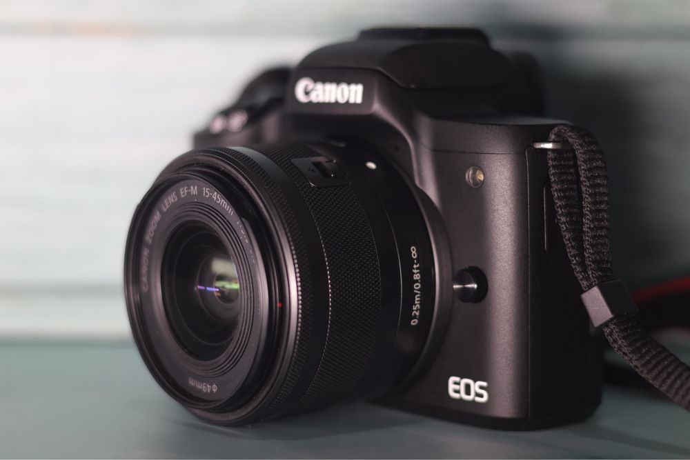 Canon M50 Mark II + Objetiva 15-45mm