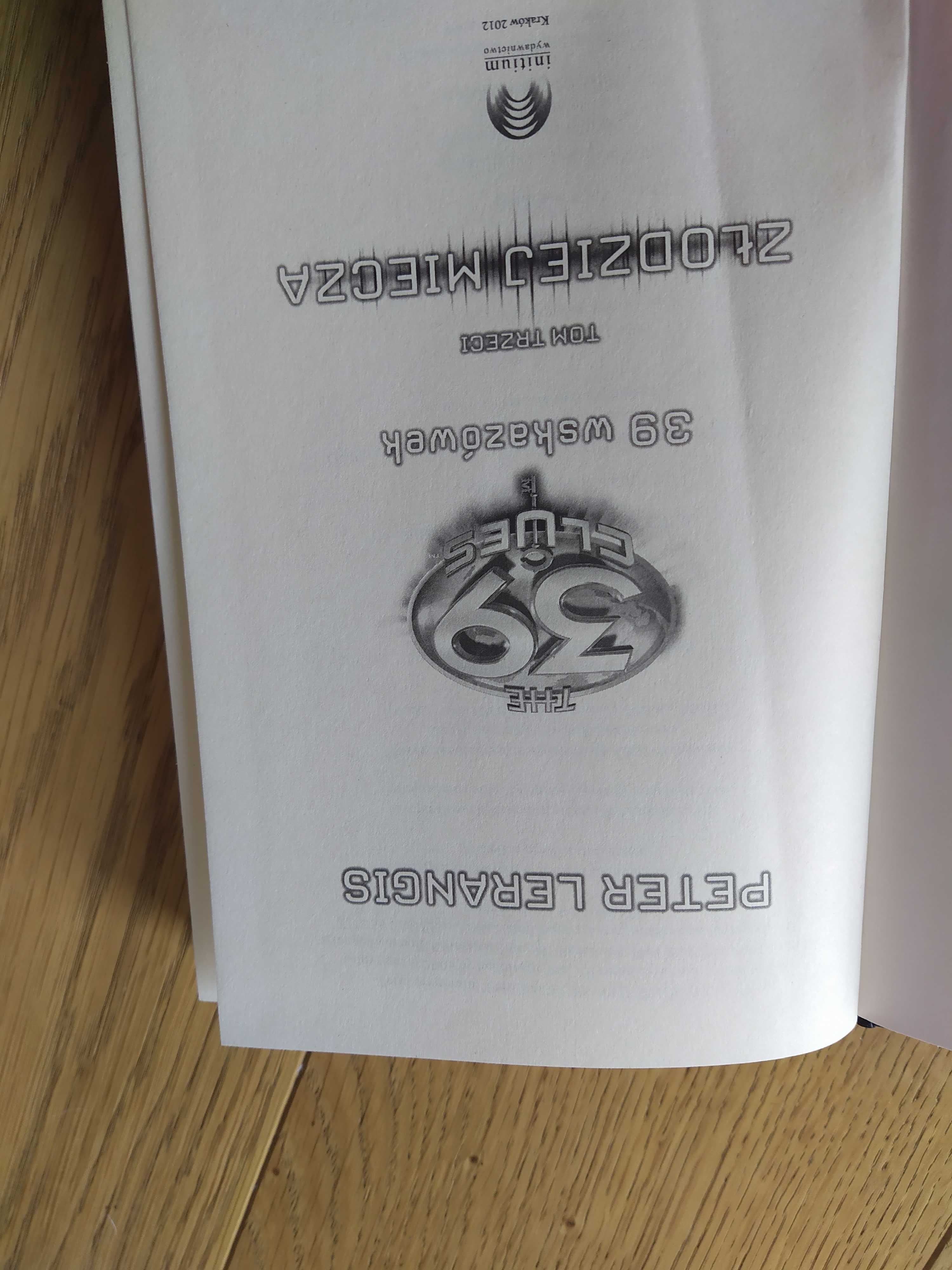 39 Wskazówek T.3 Złodziej Miecza Peter Lerangis