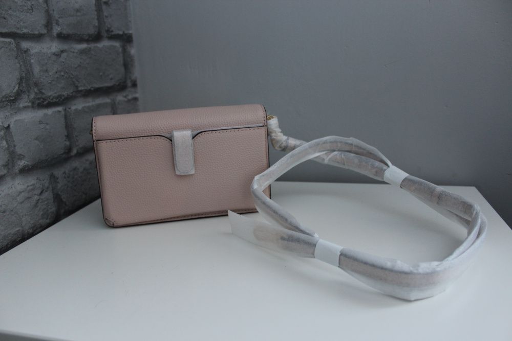 Torebka skórzana listonoszka Michael Kors różowa oryginalna