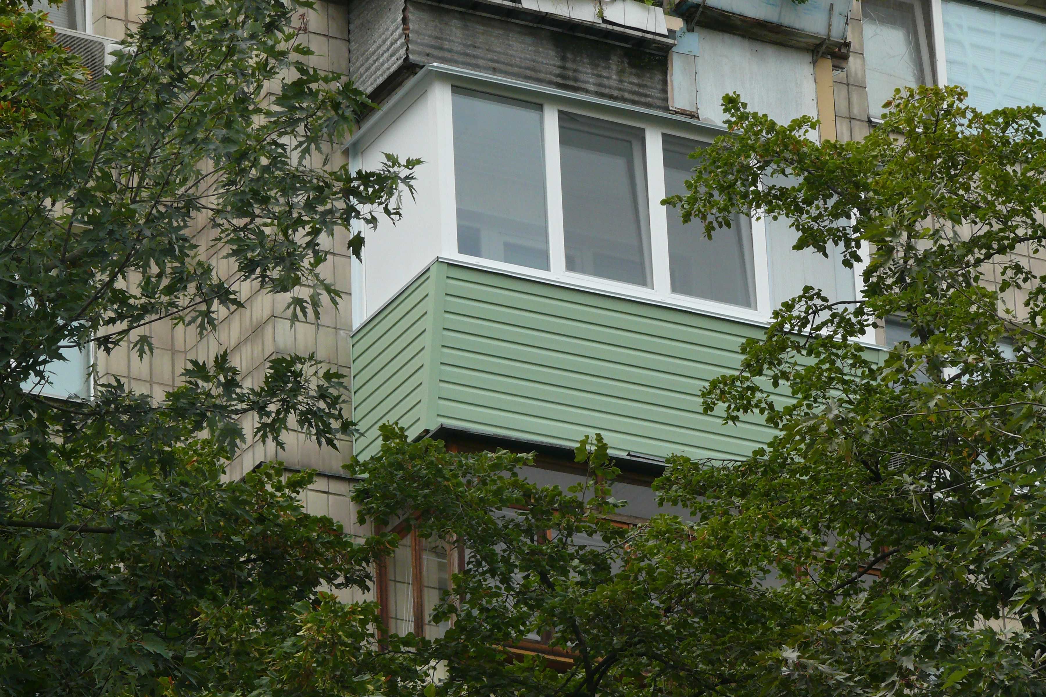 Балкон под ключ Киев Остекление Утепление Вынос Обшивка Ремонт балкона